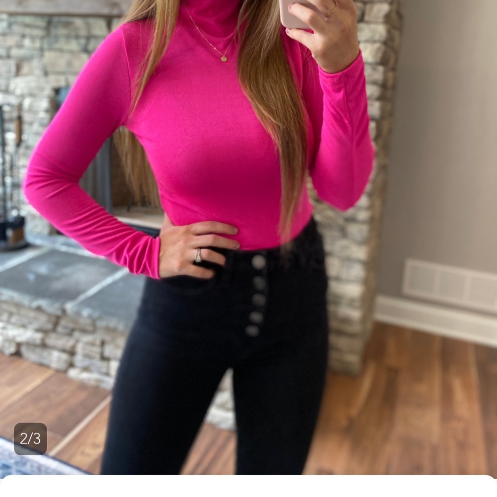 Fuschia bodysuit